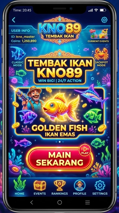 Layar utama kno89 — antarmuka bersih setelah instalasi